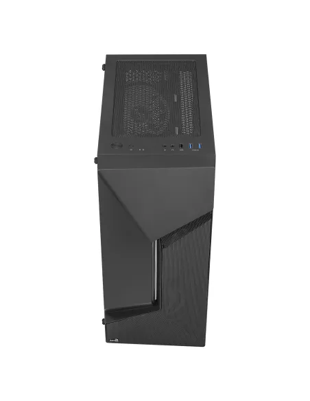 Aerocool SCAPEBKV3 Caja Gaming ATX Frontal RGB LED Cristal Templado 3xVentiladores ARGB Negro