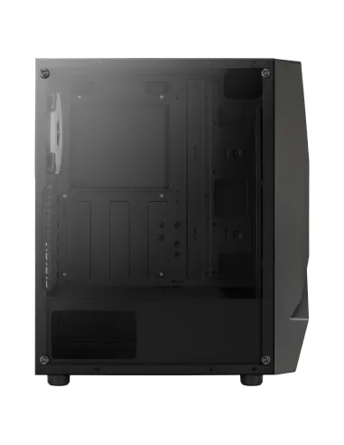 Aerocool SCAPEBKV3 Caja Gaming ATX Frontal RGB LED Cristal Templado 3xVentiladores ARGB Negro