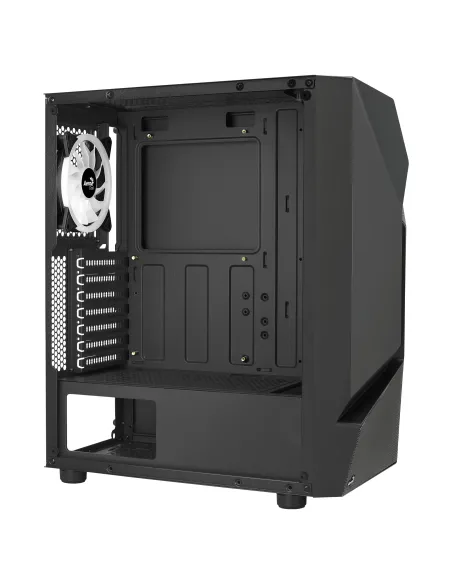 Aerocool SCAPEBKV3 Caja Gaming ATX Frontal RGB LED Cristal Templado 3xVentiladores ARGB Negro