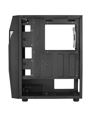 Aerocool SCAPEBKV3 Caja Gaming ATX Frontal RGB LED Cristal Templado 3xVentiladores ARGB Negro