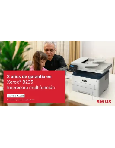 Xerox B225 A4 34 ppm Inalámbrica a doble cara Copia impresión escaneado PS3 PCL5e 6 ADF 2 bandejas Total 251 hojas