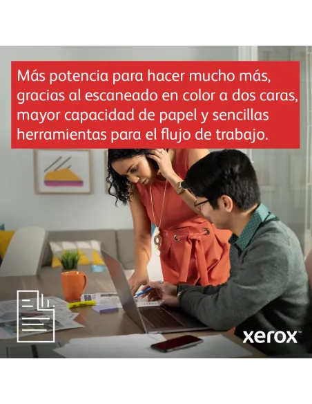 Xerox B225 A4 34 ppm Inalámbrica a doble cara Copia impresión escaneado PS3 PCL5e 6 ADF 2 bandejas Total 251 hojas