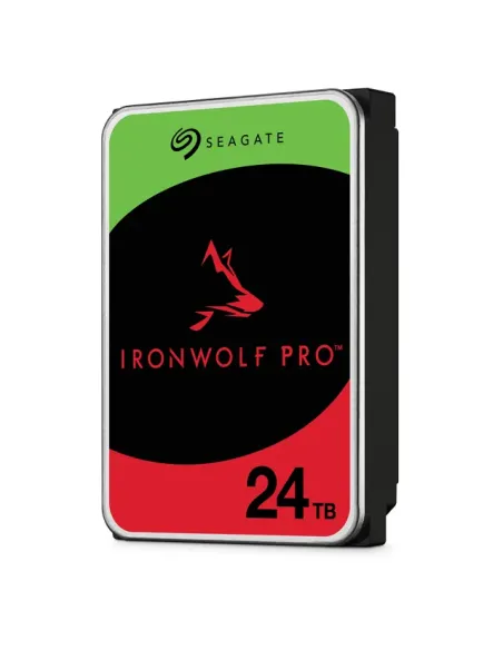 Seagate IronWolf Pro ST24000NT002 disco duro interno 24 TB 7200 RPM 512 MB 3.5" Serial ATA III