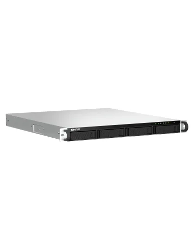 QNAP TS-464U NAS Bastidor (1U) Intel® Celeron® N5095 8 GB DDR4 0 TB QNAP Turbo System Aluminio, Negro