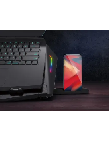 Conceptronic THYIA02B almohadilla fría 43,2 cm (17") Negro