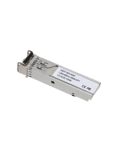 (GSFP-850-MMF) DAHUA MÓDULO ÓPTICO GIGABIT TRANSCEPTOR DE FIBRA SFP MULTIMODO PUERTO LC ENVÍO 850NM RECEPCIÓN 850NM HASTA 550M