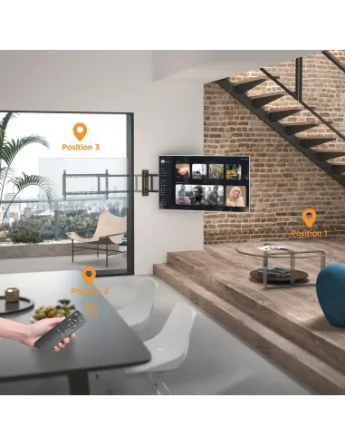 Equip Soporte giratorio motorizado para TV de 32"-75