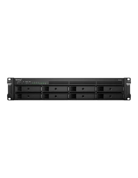Servidor nas synology rs1221rp+ 8 bahias 2u rack gigabit ethernet