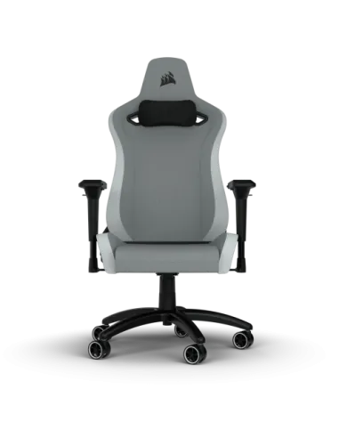 SILLA CORSAIR GAMING TC200 FABRIC GRIS/BLANCA CF-9010048-WW