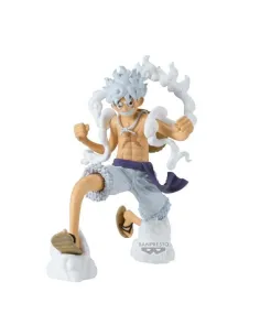 Figura banpresto one piece grandista nero monkey. d. luffy gear 5 21cm