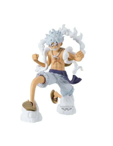 Figura banpresto one piece grandista nero monkey. d. luffy gear 5 21cm