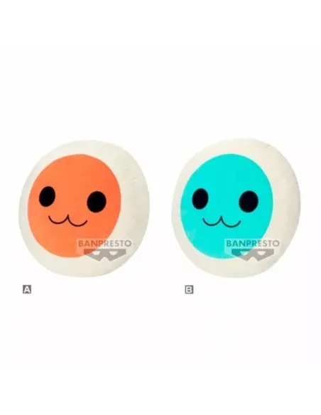 Peluche banpresto taiko no tatsujin donkatsu face plush 37cm