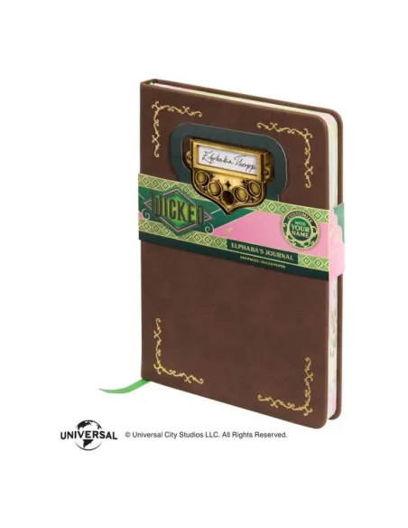 Libreta the noble collection wicked el diario de elphaba