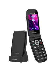 Telefono movil volfen astro flip 4g negro