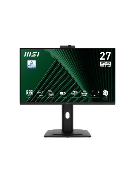 MSI Pro MP275QPDG pantalla para PC 68,6 cm (27") 2560 x 1440 Pixeles Wide Quad HD LCD Negro MSI Pro MP275QPDG pantalla para PC 68,6 cm (27") 2560 x 1440 Pixeles Wide Quad HD LCD Negro