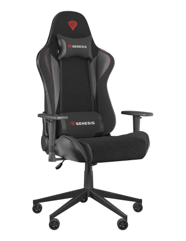 GENESIS Nitro 440 G2 Butaca para jugar Asiento acolchado Negro, Gris