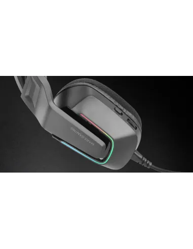 Mars Gaming MH-STRIKE Auriculares Alámbrico Diadema Juego Negro