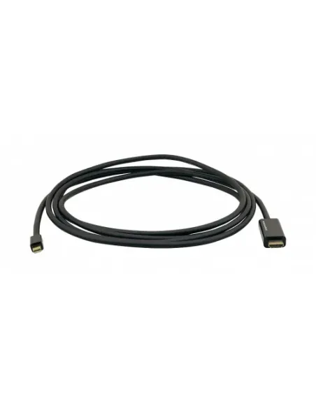 Kramer Electronics C-MDP/HM/UHD-10 adaptador de cable de vídeo 3 m HDMI tipo A (Estándar) Mini DisplayPort Negro