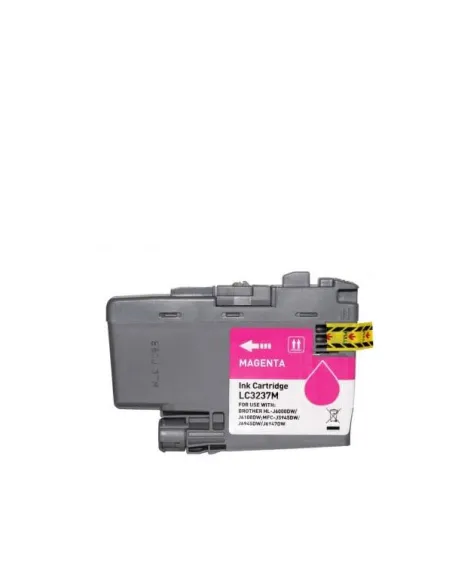 Tinta dayma brother lc3237 magenta pigmentada 1.500 pag. premium