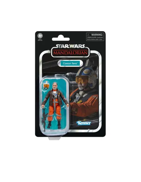 Figura hasbro star wars the mandalorian carson teva