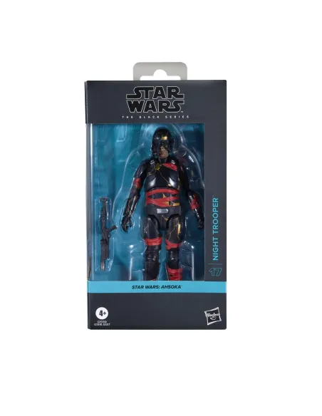 Figura hasbro star wars the black series ahsoka night trooper