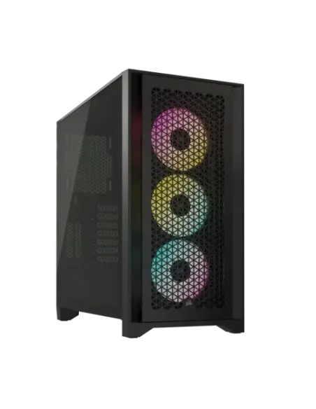 CAJA CORSAIR ICUE 4000D RGB AIRFLOW CRISTAL TEMPLADO NEGRA CC-9011240-WW