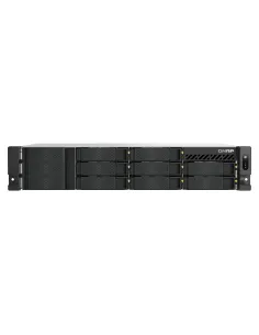 QNAP TS-855EU-RP NAS Bastidor (2U) Intel Atom® C5125 8 GB DDR4 0 TB QuTS hero Negro
