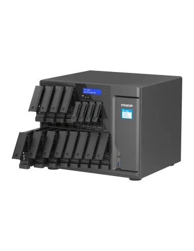 QNAP TS-1655 NAS Torre Intel Atom® C5125 8 GB DDR4 0 TB QNAP Turbo System Negro