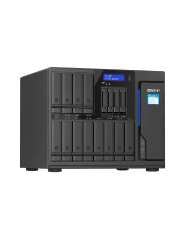 QNAP TS-1655 NAS Torre Intel Atom® C5125 8 GB DDR4 0 TB QNAP Turbo System Negro