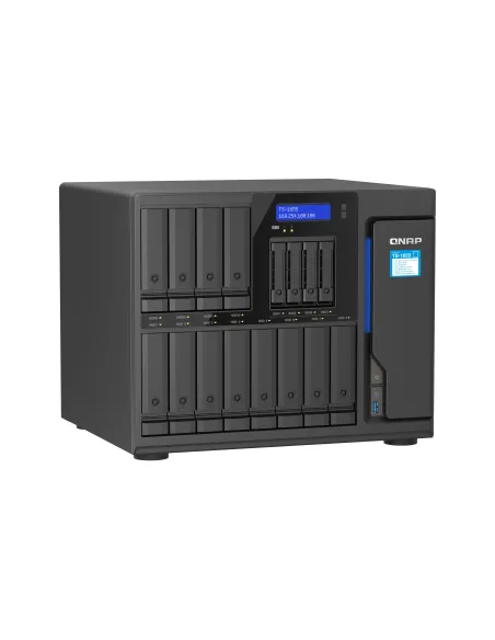 QNAP TS-1655 NAS Torre Intel Atom® C5125 8 GB DDR4 0 TB QNAP Turbo System Negro