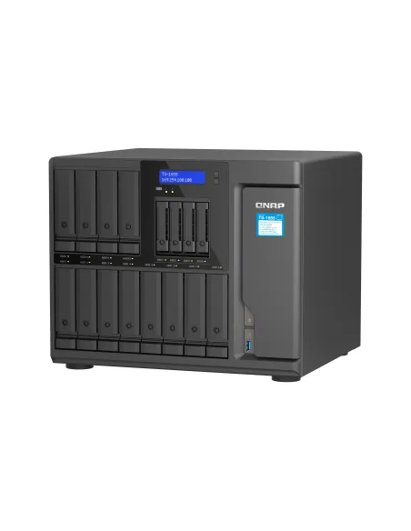 QNAP TS-1655 NAS Torre Intel Atom® C5125 8 GB DDR4 0 TB QNAP Turbo System Negro