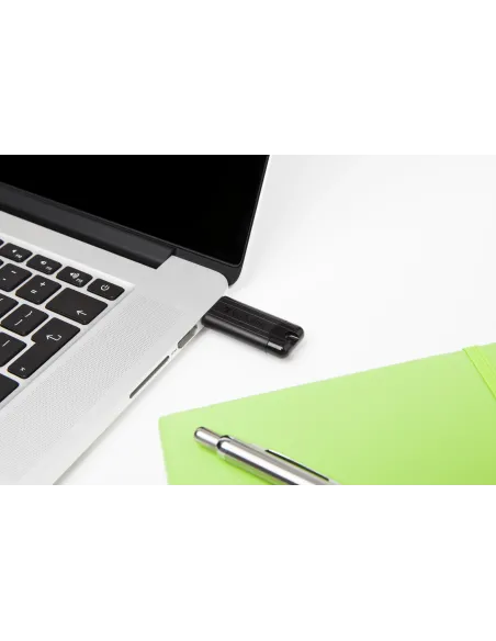 Verbatim PinStripe 3.0 - Unidad USB 3.0 de 64 GB  - Negro