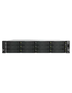 QNAP TS-H1277AXU-RP NAS Bastidor (2U) AMD Ryzen™ 7 32 GB DDR5 168 TB Unidad de disco duro QuTS hero Negro