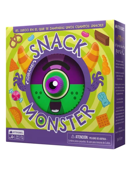 Juego de mesa snack monster
