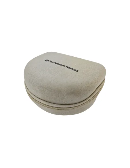 Conceptronic ALVAH02C auricular y casco Auriculares Inalámbrico y alámbrico Diadema Música Bluetooth Crema de color