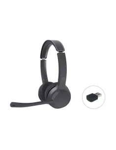 Conceptronic POLONA04BA auricular y casco Auriculares Inalámbrico y alámbrico Diadema Llamadas Música USB Tipo C Bluetooth Negro