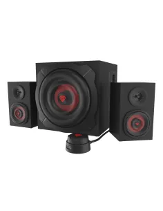 GENESIS Helium 610BT conjunto de altavoces 60 W PC ordenador portátil Negro, Rojo 2.1 canales De 2 vías 30 W Bluetooth