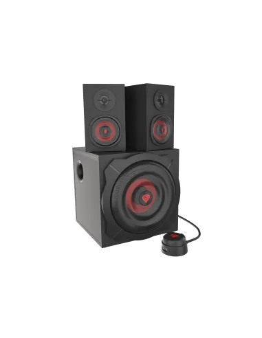 GENESIS Helium 610BT conjunto de altavoces 60 W PC ordenador portátil Negro, Rojo 2.1 canales De 2 vías 30 W Bluetooth