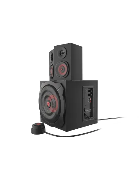 GENESIS Helium 610BT conjunto de altavoces 60 W PC ordenador portátil Negro, Rojo 2.1 canales De 2 vías 30 W Bluetooth GENESIS Helium 610BT conjunto de altavoces 60 W PC ordenador portátil Negro, Rojo 2.1 canales De 2 vías 30 W Bluetooth