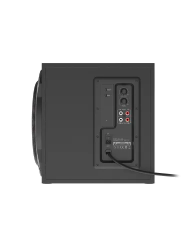 GENESIS Helium 610BT conjunto de altavoces 60 W PC ordenador portátil Negro, Rojo 2.1 canales De 2 vías 30 W Bluetooth