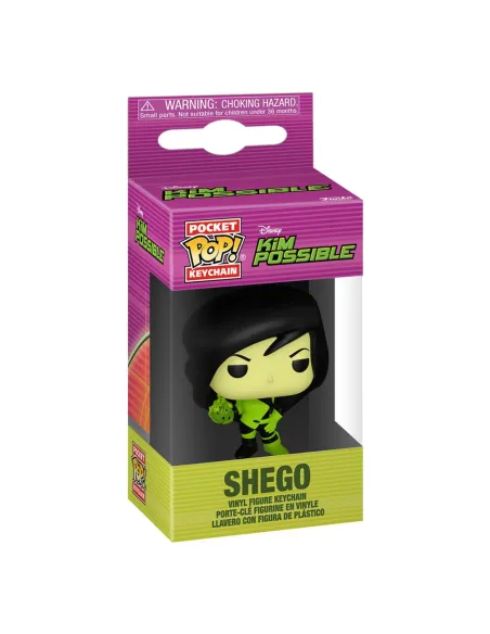 Funko pop keychain kim possible -  shego
