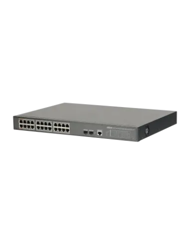 DAHUA - DH-PFS4226-24GT-360 - 26-PORT MANAGED GIGABIT SWITCH WITH 24-PORT POE