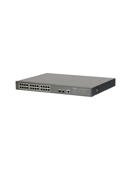 DAHUA - DH-PFS4226-24GT-360 - 26-PORT MANAGED GIGABIT SWITCH WITH 24-PORT POE
