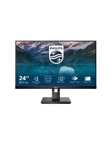 Philips S Line 242S9JML 00 LED display 61 cm (24") 1920 x 1080 Pixeles Full HD LCD Negro