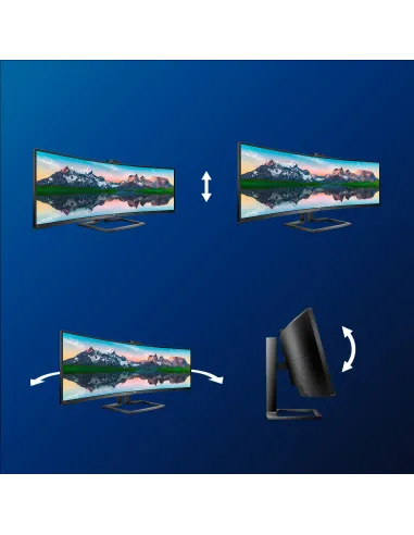 Philips P Line Pantalla LCD curva 32 9 SuperWide 499P9H 00