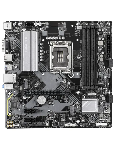 GIGABYTE B760M D3HP Placa Base - Procesadores Intel Core de 14ª Generación, VRM de 4+1+1 fases, hasta 5600 MHz DDR5, 2xPCIe 4.0