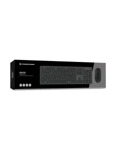 Conceptronic ORAZIO01ES teclado Ratón incluido Oficina RF inalámbrico QWERTY Español Negro 2
