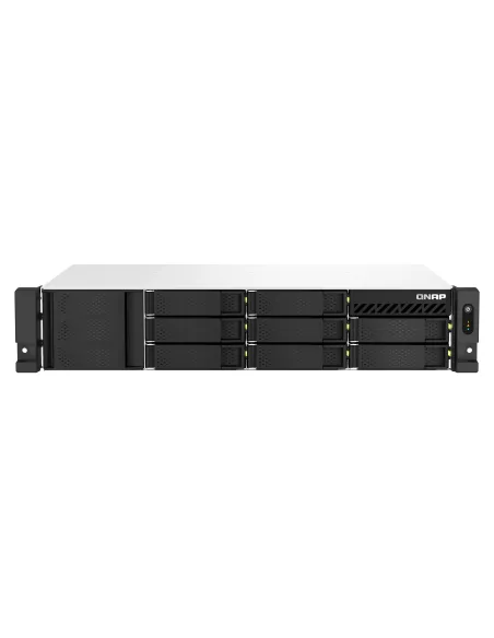 QNAP TS-873AeU-RP NAS Bastidor (2U) Ryzen Embedded V1500B 4 GB DDR4 0 TB QuTS hero Negro QNAP TS-873AeU-RP NAS Bastidor (2U) Ryzen Embedded V1500B 4 GB DDR4 0 TB QuTS hero Negro