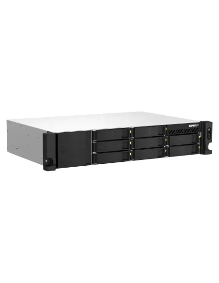 QNAP TS-873AeU-RP NAS Bastidor (2U) Ryzen Embedded V1500B 4 GB DDR4 0 TB QuTS hero Negro QNAP TS-873AeU-RP NAS Bastidor (2U) Ryzen Embedded V1500B 4 GB DDR4 0 TB QuTS hero Negro