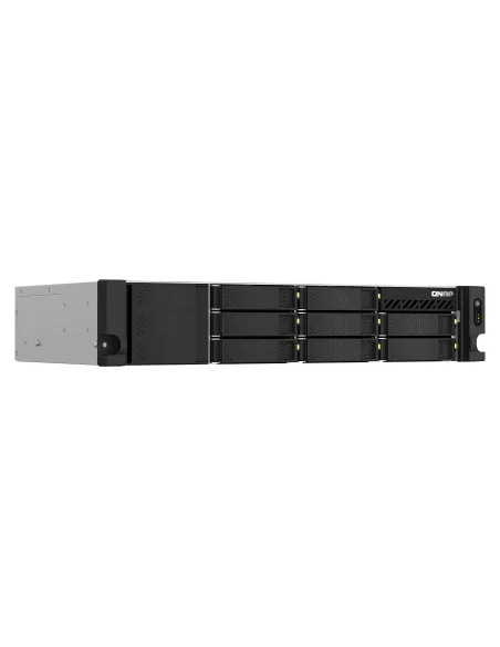 QNAP TS-873AeU-RP NAS Bastidor (2U) Ryzen Embedded V1500B 4 GB DDR4 0 TB QuTS hero Negro QNAP TS-873AeU-RP NAS Bastidor (2U) Ryzen Embedded V1500B 4 GB DDR4 0 TB QuTS hero Negro